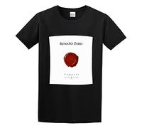 Renato Zero Amo Unisex 100% Cotton Short-Sleeve T-Shirts Black XXXL