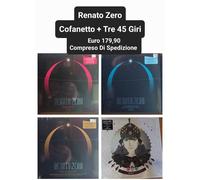 RENATO ZERO COFANETTO + TRE 45 GIRI NON VENDIBILI SEPARATAMENTE