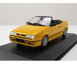 Renault 19 Cabrio 1992 Giallo Modellino 1:43 Maxichamps