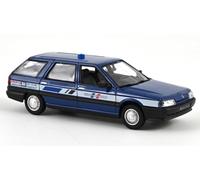 MODELLINO AUTO STATICO NOREV RENAULT 21 NEVADA 1992 GENDARMERIE RECRUTEMENT 1/43