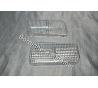 RENAULT 4 R4 FANALE FANALINO PLASTICHE FRECCE ANTERIORI BIANCHE CLIGNOTANT NUOVE