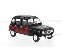 RENAULT 4L Parisienne - 1964 - red / black - WhiteBox 1:24