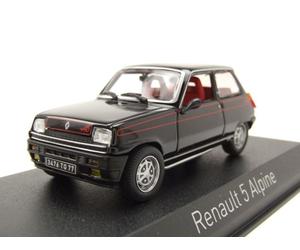 Renault 5 Alpine 1977 Nera Modellino 1:43 Norev