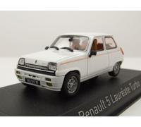 Renault 5 Laureate Turbo 1985 Bianco Modellino 1:43 Norev