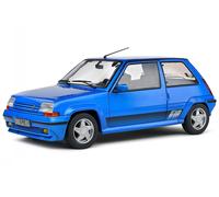 Renault 5 R5 GT Turbo MK2 1989 lumiere blu modello di auto S1810003 Solido 1:18