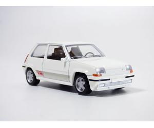 RENAULT 5 - R5 - supercinq GT TURBO blanc 1/43 phase 2