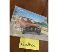 Renault 5 R5 Supercinq Puzzle 30 Monete Nuovo Pubblicità Promozione Automobile