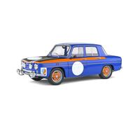 MODELLINO AUTO STATICO DIECAST RENAULT R8 GORDINI 1300 1967 BLU ARANCIO 1/18