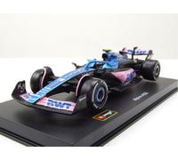 Renault Alpine A523 #10 Formula 1 2023 Gasly Con Casco Modellino 1:43 Bburago