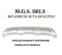 RENAULT CAPTUR-II (03/17-11/19) SPOILER PARAURTI POSTERIORE VERNICIATO ARGENTO