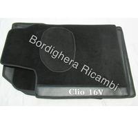 RENAULT CLIO 1.8 16V 2.0 16V WILLIAMS KIT TAPPETINI TAPPETI MOQUETTE NERI NUOVI