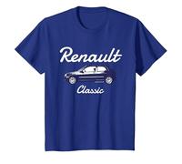 Renault Clio Car Classic Hatchback Bambini Maglietta, Bambini, Blu Reale, 3 Anni