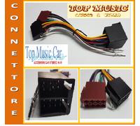 RENAULT CLIO fino al 2012 CONNETTORE ISO PER SOSTITUIRE AUTORADIO ORIGINALE