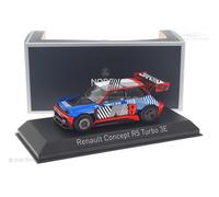 RENAULT R5 TURBO CONCEPT 3E E-TECH 100% ELECTRIC 2023 BLUE RED