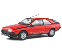 Renault Fuego Turbo 1980 rosso modello di auto S1806401 Solido 1:18
