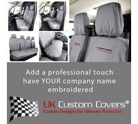 Renault Master Anteriore e Posteriore Seat Cover Inc per Ricamo (2010-2024) 236