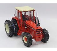 Renault Modello trattore 1181 4x4 pneumatici gemellati, modello da collezione, scala 1:32, metallo, pneumatici in gomma, adulti collezionisti