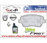 VALEO - Imbottiture per freni First - 301641 - Set di 4 imbottiture - Asse Anteriore - Completamente dotato di accessori montati.