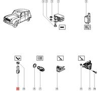 RENAULT R4/5/12/14/15/16/17/18/20/30 INTERRUTTORE LUCI FRENO OEM 1810008