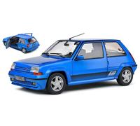1989 Renault 5 R5 GT Turbo MK2 Azul Luminoso 1:18 Solido S1810003