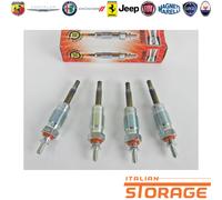 RENAULT RAPID MEGANE 1.9 D KIT 4 CANDELETTE PRERISCALDO NUOVO CHAMPION CH206