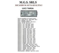 OPEL VIVARO B X82 (06/14-09/19)FANALE POSTERIORE SINISTRO SENZA PORTA LAMPADA