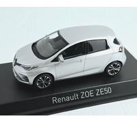 Renault Zoe ZE50, 2020, Argento Metallizzato, NOREV, 1:43