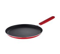 RENBERG Pancake Pan 24X1.8CM Press al Ind Red Jazzy RB Padella, Aluminium, Rosso
