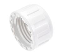 RenCehn 10 Pezzi di Tappi terminali filettati Femmina in PVC 1/2PT/3/4PT connettori for Tubi Raccordi in PVC Resistenti Bianchi/Grigi/Blu for sigillare Giunti/Tubi(White,3/4PT)