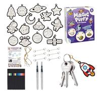 Renchey Kit Per Realizzare Disegni Con Texture Schiuma 3D,Arte Pittorica - Set Di Disegno Con Texture Ed Effetto 3D,Per Bambini E Adulti, Per La Decorazione, La Scuola, Le Feste E Il