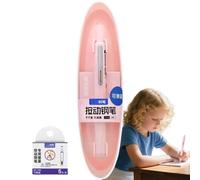 Renchey Penna Stilografica Retrattile | Penna Stilografica con Punta Fina - Ricaricabile con Cartucce d'Inchiostro 0.38 mm Strumento per Ufficio Scuola Casa Studenti Bambini Disegno Calligrafia