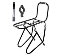 Renchey Portapacchi Anteriore per Biciclette | Portabagagli da Tour per Ciclismo | Scaffale Multifunzionale Portabagagli da Viaggio con Supporto Borse Forcelle Anteriori 33-42mm