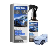 Renchey Spray Sciogli Ghiaccio per Parabrezza | 100ml Liquido Invernale per Autoveicoli - Spray Sciogli-Ghiaccio per Auto con Scongelamento Rapido | per Auto SUV Vetro Guida Invernale E attività