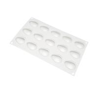 Renchey Stampo per Dolci in Silicone, Stampo 3D Con 15 Cavità A Forma Di Fragola, Accessorio Da Cucina Per Dolci, Flessibile Per Fondente, Cioccolatini E Cheesecake