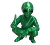 Renchey Statua Alien - Statuina Alien Piccola Oggetto da Collezione,Piccola Scultura Decor Da Giardino, Decorazione Per Casa E Esterno Per Cortile, Portico, Camera Da Letto, Soggiorno E Favori Di