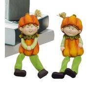 Renchey Statue Da Giardino Per Esterno,Statue Di Ragazze 2 Pezzi Decorazioni Esterno | Figure Autunno Decorazioni Party,Cortile Terrazzo Balcone Prato Passaggio Paesaggio
