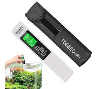 Renchey Testatore di Purezza Acqua,Analizzatore Acqua Digitale - Dispositivo Portatile di Misura per Esperimenti Scientifici, Campeggio, Viaggio, Acquario, Stagno e