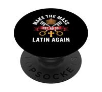 Rendere cattolica la messa latina PopSockets PopGrip Adesivo