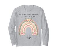 Rendere il mondo un posto migliore dal 1935 Compleanno delle donne Maglia a Manica