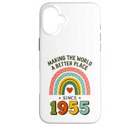 Rendere il mondo un posto migliore dal 1955 Custodia per iPhone 16 Plus