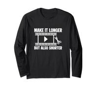 Rendere più Lungo ma Anche più Breve Il Montaggio di Un Video Editor Maglia a Manica