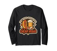 Rendere Vegas a Buon Mercato Retro Las Vegas Buffet Casino Party Maglia a Manica