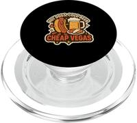 Rendere Vegas a buon mercato Retro Las Vegas Buffet Casino Party PopSockets PopGrip per MagSafe