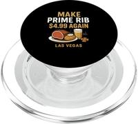 Rendere Vegas a buon mercato Retro Las Vegas Buffet Casino Party PopSockets PopGrip per MagSafe