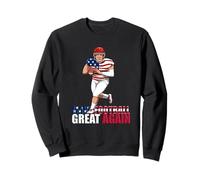 Rendi Il Calcio di Nuovo Grande - USA Trump Football Felpa