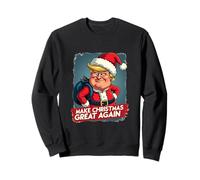 Rendi Il Natale di Nuovo Grande - Bold Santa Statement Felpa