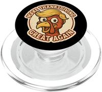 Rendi il Ringraziamento di nuovo divertente scherzo del presidente della Turchia PopSockets PopGrip per MagSafe