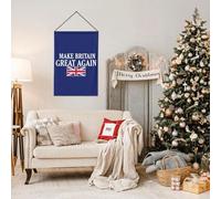 Rendi la Gran Bretagna di n grande bandiera da giardino 12x18 Mbga cartello da giardino Rendi l'Inghilterra di n grande bandiera da casa senza supporto bifacciale
