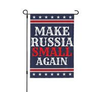 Rendi la Russia di n piccola, bandiera da giardino, 12x18, Rendi la Russia di n piccola, bandiera da giardino, bandiera da casa, senza supporto, bifacciale P