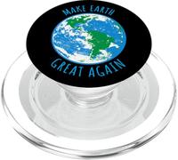 Rendi la Terra di nuovo grande Pianeta Terra Globo della Terra Design per la Giornata della Terra PopSockets PopGrip per MagSafe